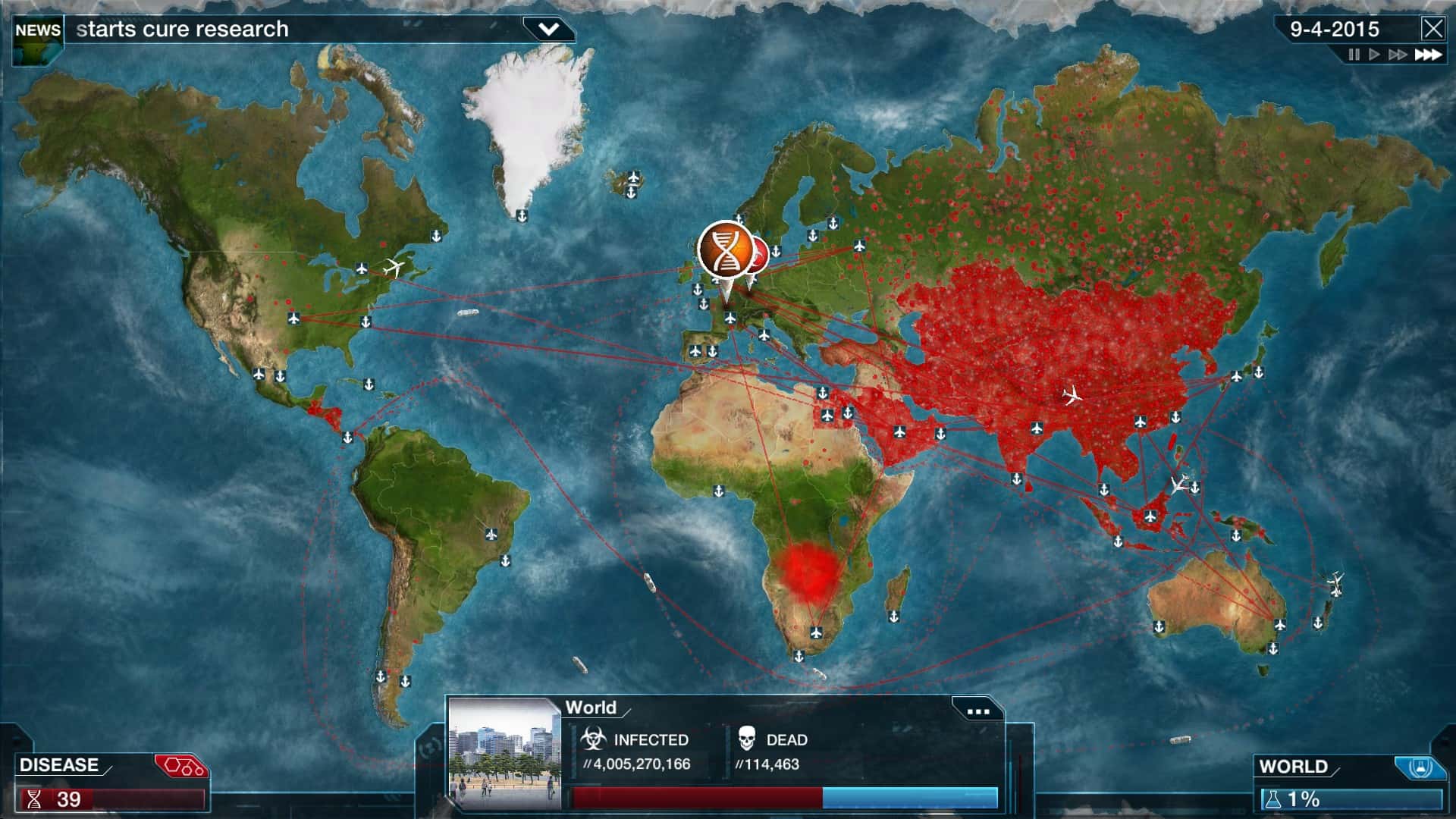 瘟疫公司:外星人与反疫苗 Plague Inc Evolved 全DLC全息投影